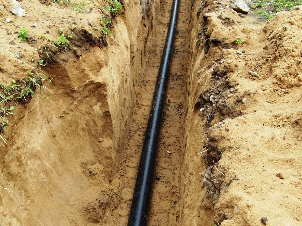 Прокладка газопровода